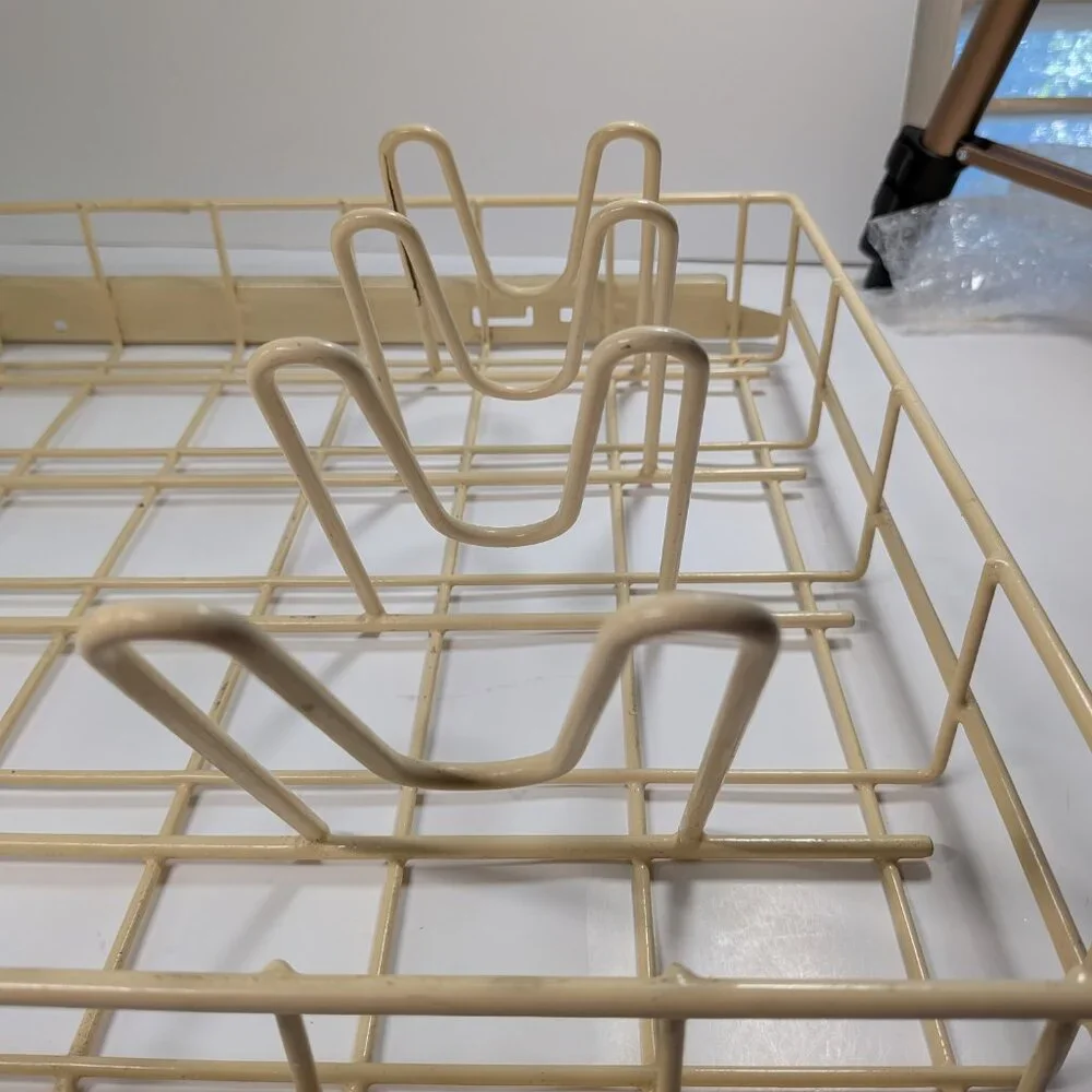 Retro Dishwasher Rack Organizer for HEAVY Scrapbook Storage or Pot Lid Holder
